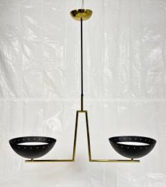  Visual Comfort Company Marian Jamieson Libra Sculptural Chandelier Brass White and Black Finish - 4715061