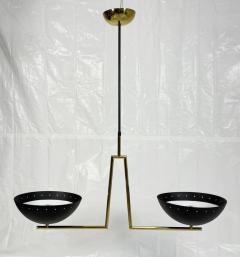  Visual Comfort Company Marian Jamieson Libra Sculptural Chandelier Brass White and Black Finish - 4715062