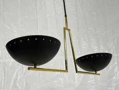  Visual Comfort Company Marian Jamieson Libra Sculptural Chandelier Brass White and Black Finish - 4715067