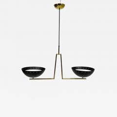  Visual Comfort Company Marian Jamieson Libra Sculptural Chandelier Brass White and Black Finish - 4716806