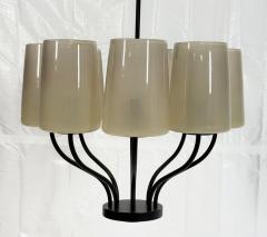  Visual Comfort Company Marian Jamieson Lolo Art Glass Bronze Chandelier American Made Lighting - 4714925