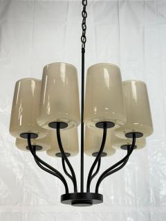  Visual Comfort Company Marian Jamieson Lolo Art Glass Bronze Chandelier American Made Lighting - 4714926