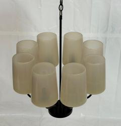  Visual Comfort Company Marian Jamieson Lolo Art Glass Bronze Chandelier American Made Lighting - 4714928