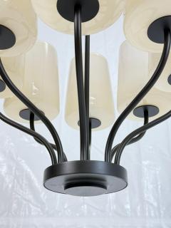  Visual Comfort Company Marian Jamieson Lolo Art Glass Bronze Chandelier American Made Lighting - 4714933