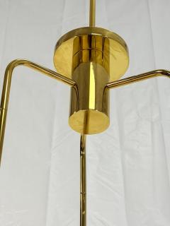  Visual Comfort Company Marian Jamieson Tamsen Chandelier in Brass Shell White Studio Glass Shades - 4715004