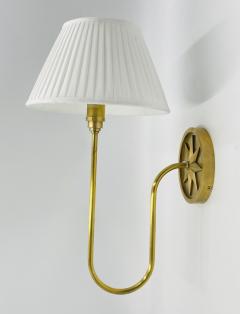  Visual Comfort Company McGee Co Polaris Brass Wall Sconce with Linen Shade Modern Lighting - 4727233