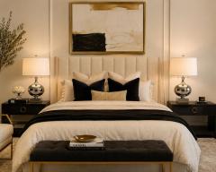  Visual Comfort Company Pair of Marian Jamieson Paris Polished Nickel Table Lamps American Lighting - 4714892