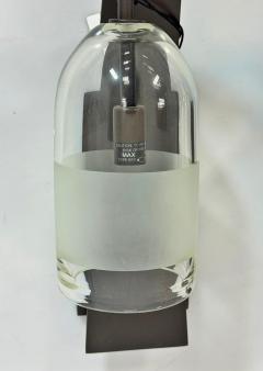  Visual Comfort Company Pair of Mateo Wall Sconces by Marian Jamieson in Bronze Smoked Glass - 4714778