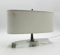  Visual Comfort Company Thomas O Brien Casper Crystal Glass Nickel Desk Lamp for Visual Comfort - 4711901