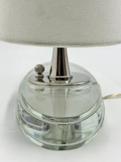  Visual Comfort Company Thomas O Brien Casper Crystal Glass Nickel Desk Lamp for Visual Comfort - 4711907