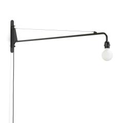  Vitra Jean Prouv Petite Potence Pivoting Wall Light in Black for Vitra - 1430059