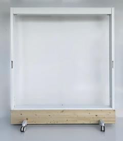  Vitra Vitra Dancing Wall Movable Office Room Dividers Fabric and White Board Sides - 4564310