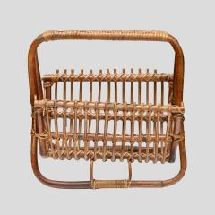  Vivai del Sud 1960s Italian bamboo magazine rack - 4415350