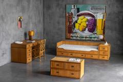  Vivai del Sud Bamboo Daybed by Vivai Del Sud Italy 1970s - 4380818