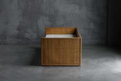  Vivai del Sud Bamboo Daybed by Vivai Del Sud Italy 1970s - 4506388