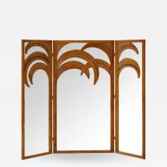  Vivai del Sud Bamboo Mirrored Screen - 1475530