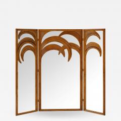  Vivai del Sud Bamboo Mirrored Screen - 1475530