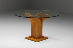  Vivai del Sud Bamboo Rattan Dining Table Vivai del Sud 1970s - 2340125