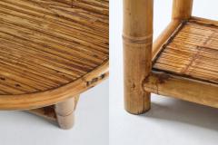  Vivai del Sud Bamboo Side Table 1970s - 1345222