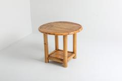  Vivai del Sud Bamboo Side Table 1970s - 1345224