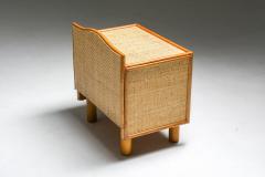  Vivai del Sud Bamboo rattan bed side tables Vivai del Sud 1970s - 1638228