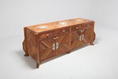  Vivai del Sud Gabriella Crespi Style Double Face Credenza In Bamboo Ceramic by Vivai Del Sud - 984610