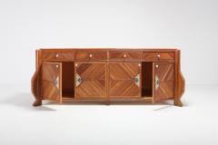  Vivai del Sud Gabriella Crespi Style Double Face Credenza In Bamboo Ceramic by Vivai Del Sud - 984611