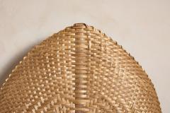  Vivai del Sud Italian Rattan Fan Sconces by Vivai del Sud - 4349841