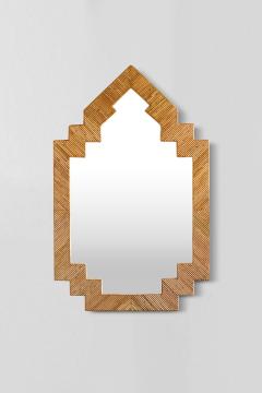  Vivai del Sud Large Shanghai Mirror by Vivai Del Sud Italy 1970s - 3410150