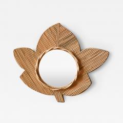  Vivai del Sud Leaf Vivai del Sud Mirror in rush Italy 1970 - 3395626