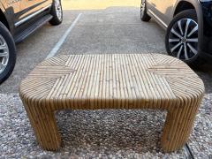  Vivai del Sud Mid Century Bamboo Cocktail Table - 4551797