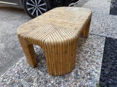  Vivai del Sud Mid Century Bamboo Cocktail Table - 4551853