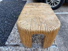  Vivai del Sud Mid Century Bamboo Cocktail Table - 4551855