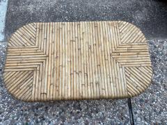  Vivai del Sud Mid Century Bamboo Cocktail Table - 4551866