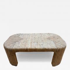  Vivai del Sud Mid Century Bamboo Cocktail Table - 4553416