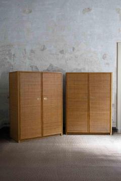  Vivai del Sud Pair of Bamboo Cabinets by Vivai del Sud 1970s - 4364743