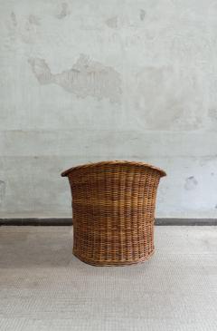  Vivai del Sud Pair of Rattan Armchairs by Vivai Del Sud 1970s - 4364866