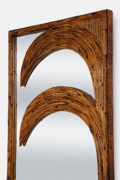  Vivai del Sud Pair of Standing Mirrors with Bamboo Palm Tree by Vivai del Sud - 2163710