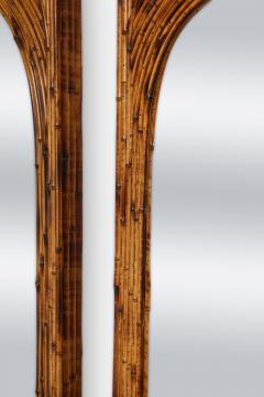  Vivai del Sud Pair of Standing Mirrors with Bamboo Palm Tree by Vivai del Sud - 2163714