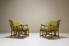  Vivai del Sud Set of Two Bamboo Armchairs in the Style of Vivai del Sud Italy 1970s - 3725373