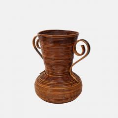  Vivai del Sud Tw0 Handled Bamboo Vase by Vivai del Sud - 4197350