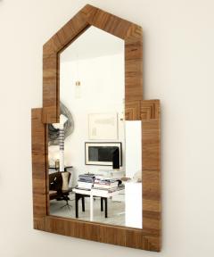  Vivai del Sud Vivai Del Sud Italian Rattan Bamboo Wall Mirror - 2438496