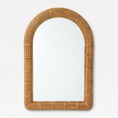  Vivai del Sud Vivai del Sud Rattan Arched Mirror - 4040623