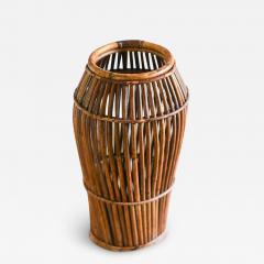  Vivai del Sud Vivai del Sud rattan umbrella stand Italy 1970s - 3383898