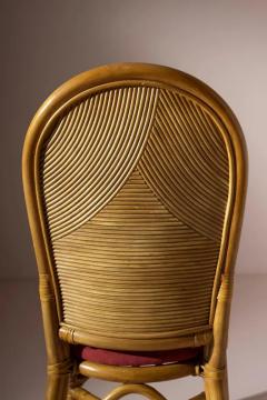  Vivai del Sud Vivai del Sud set of twelve bamboo dining chairs Italy 1970s - 3670452