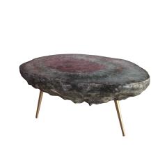  Von Pelt Von Pelt Atelier Contemporary Handmade Rare Geode Shape Meteorite Coffee Table - 3228093