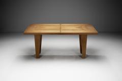  Votre Maison Guillerme et Chambron Ardennes Extendable Dining Table France ca 1960s - 4239349