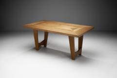  Votre Maison Guillerme et Chambron Ardennes Extendable Dining Table France ca 1960s - 4239351