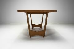  Votre Maison Guillerme et Chambron Ardennes Extendable Dining Table France ca 1960s - 4239355