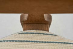 Votre Maison Guillerme et Chambron Oak Tripod Stool for Votre Maison France ca 1950s - 4242330